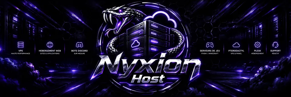 Bannière NYXION HOST